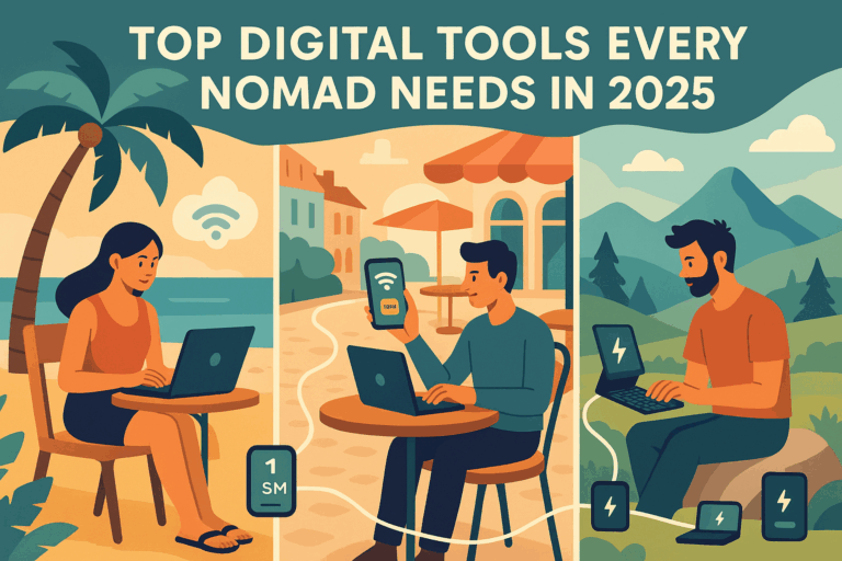Essential Digital Tools Every Digital Nomad Needs in 2025